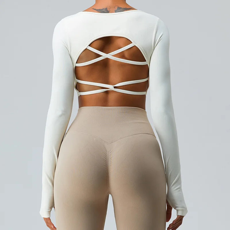 La Maison Evolve Sport Crop top with straps